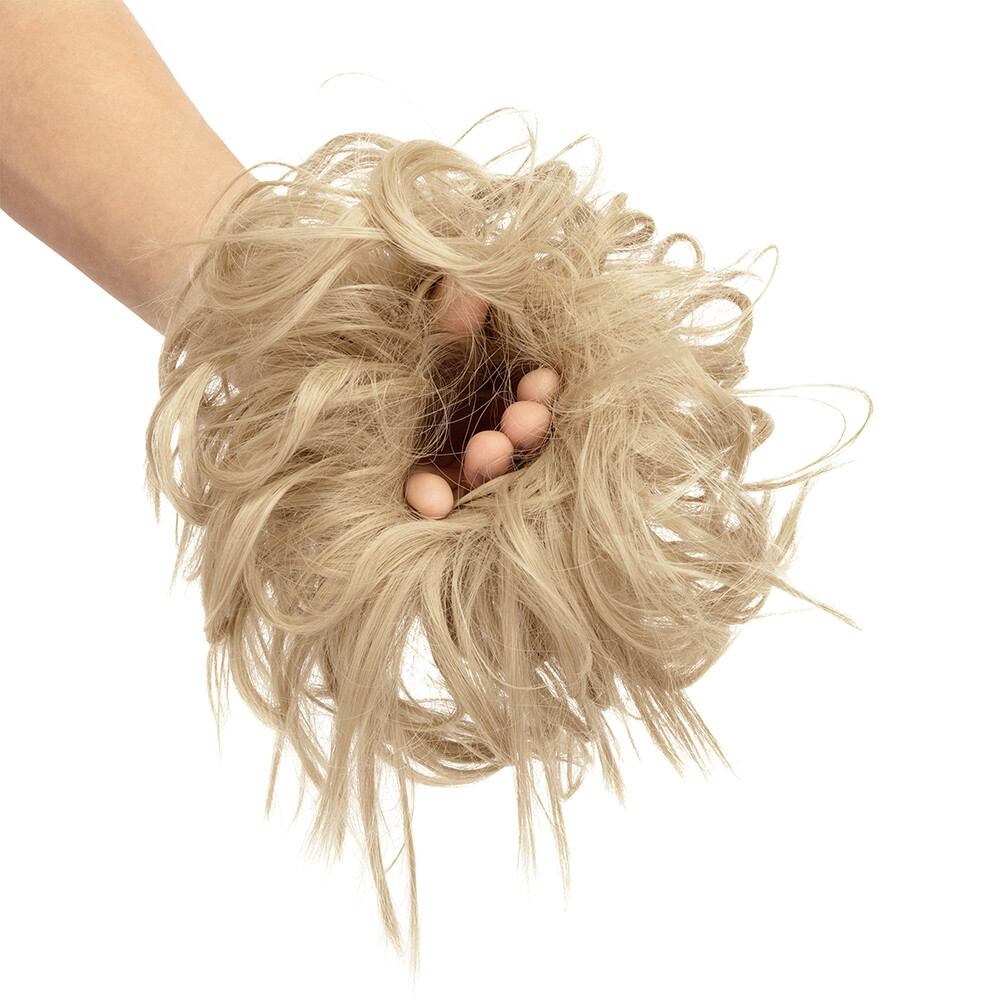 Thick Messy Bun Hair Scrunchie Wrap Hair Extensions Accessories Real As Human HS