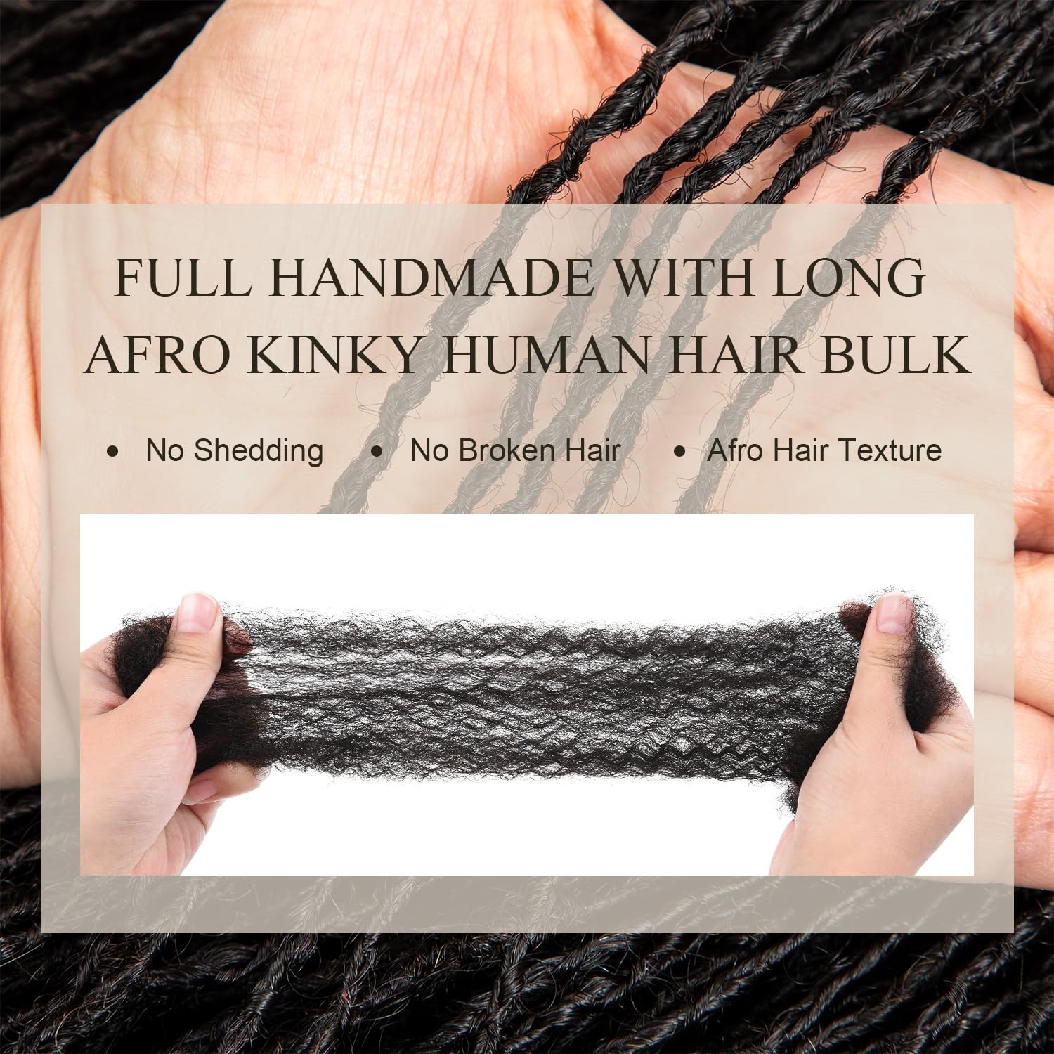 Originea Daixi Handmade Interlocking Sisterlocks Curly Tips 100 Real Human Hair