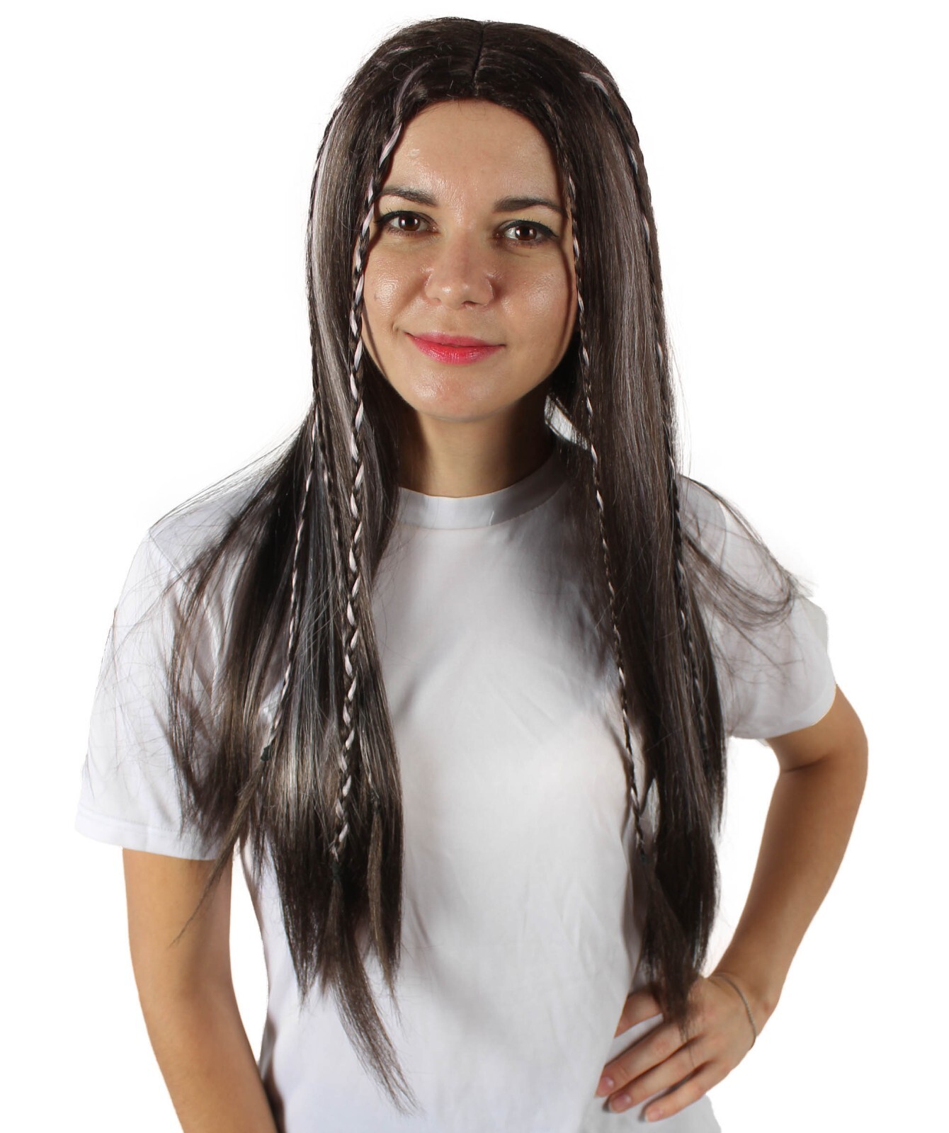 Adult Women Teenage Social Media Sensation Dancer Black and Blonde Braid HW-7038