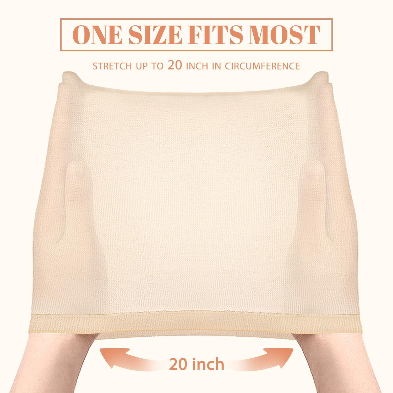 MORGLES 20 Pcs Wig Cap Beige, Stretchy Nylon Wig Caps for Women