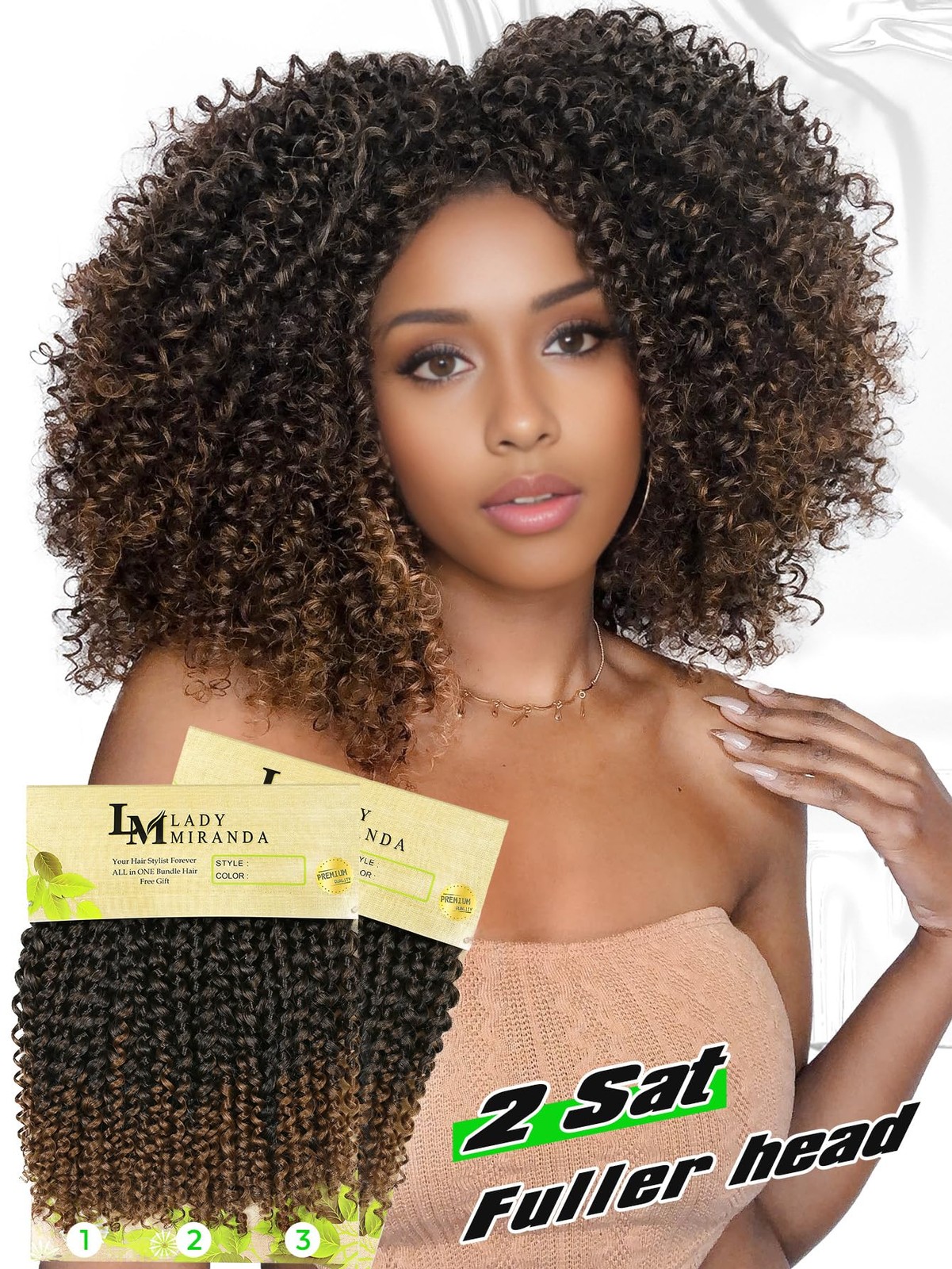 Afro Kinky Curly Crochet Hair Extensions – Marlybob Braiding Hair for Black W…