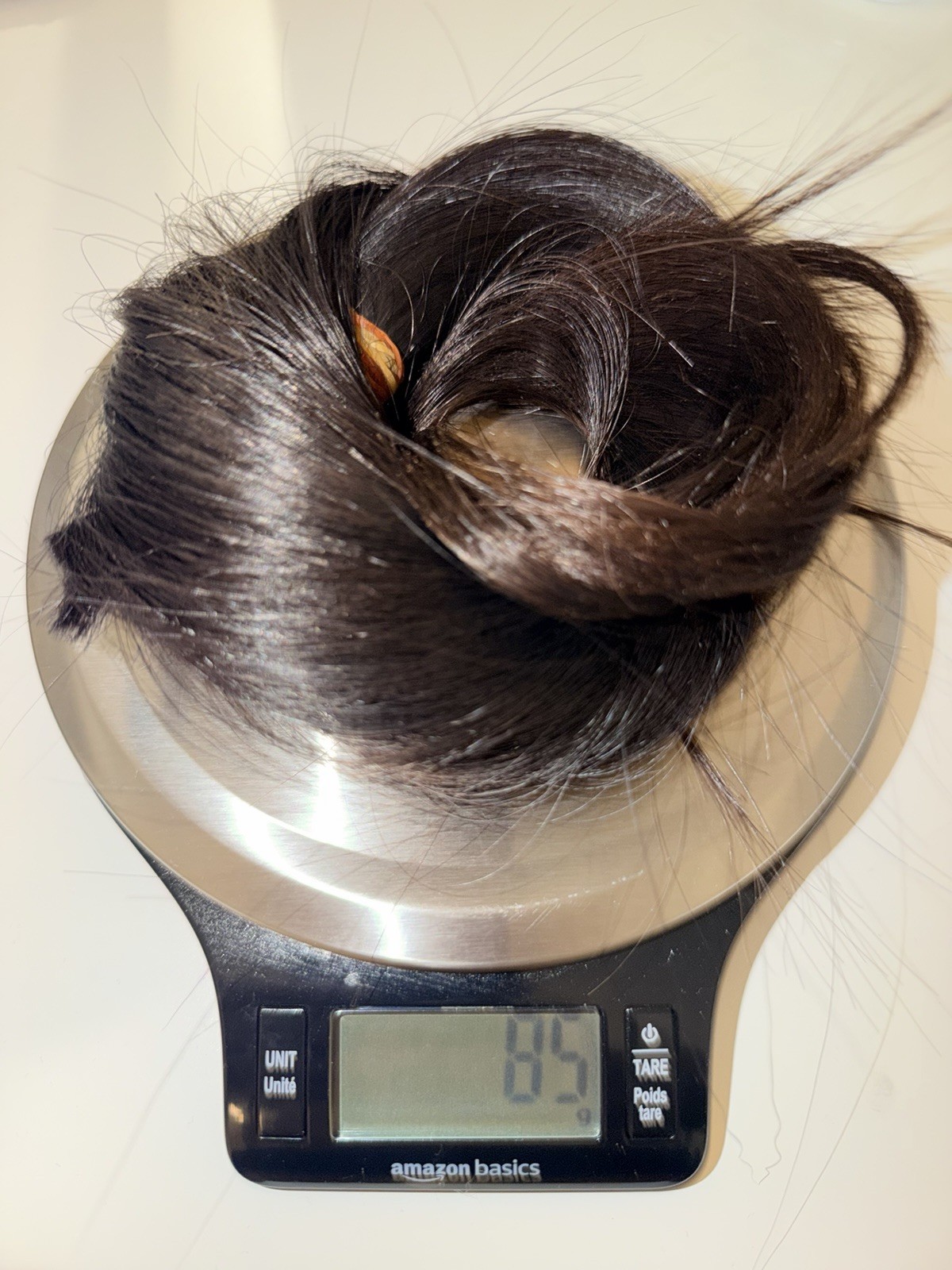 22 Inch, 85g Beautiful Human Hair Cut Ponytail, Fresh From Salon Single Donor. 2