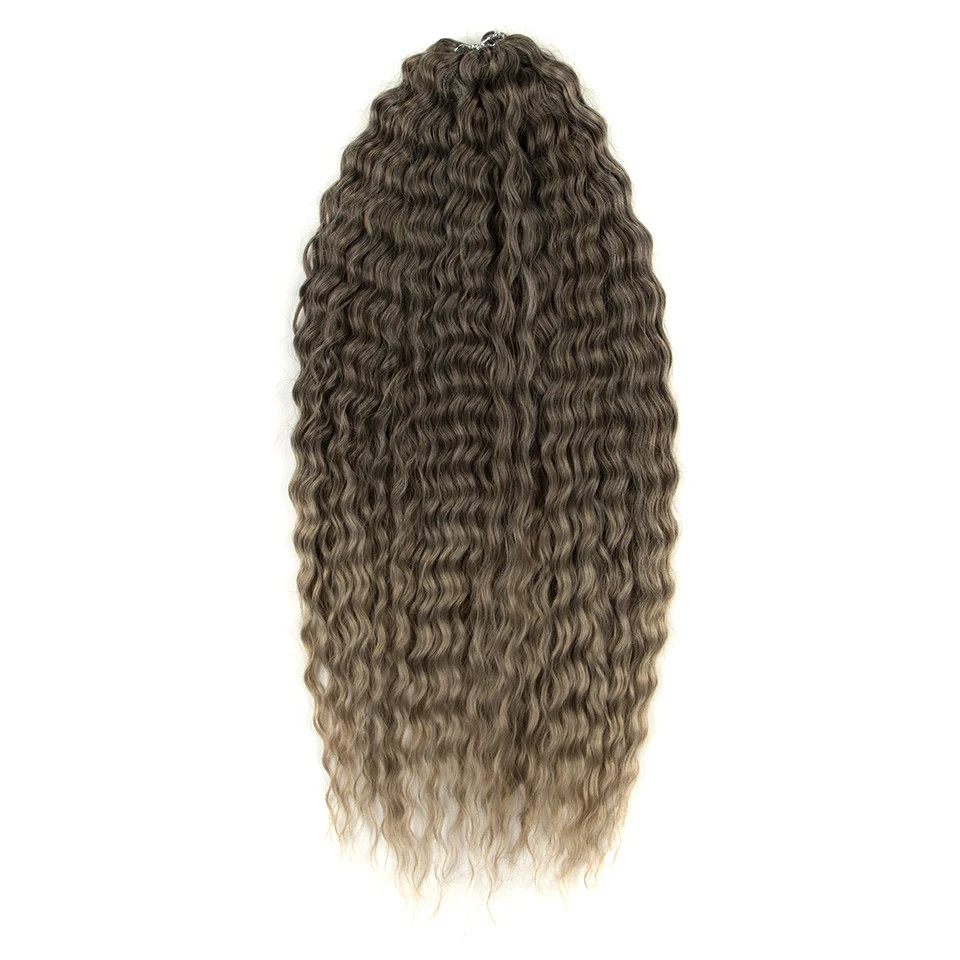 Ariel Hair Synthetic Twist Crochet Curly Hair 24 Inch Water Wave Braid Hair