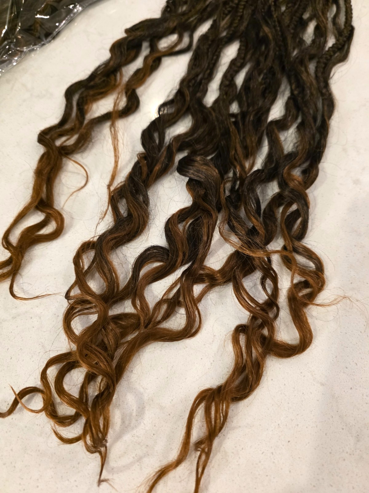 Goddess Box Braids Pure Protein Fiber Close to Human Hair 24 Inch 8 Packs #T30