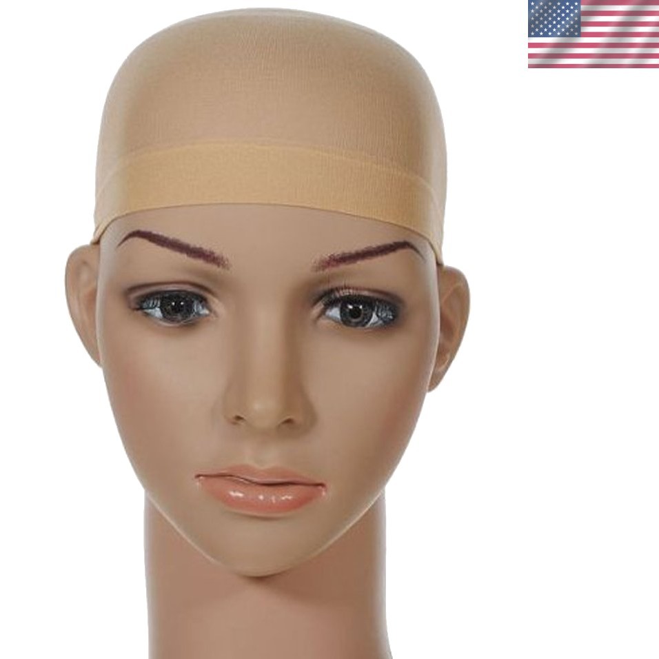 Elegant 2-Pack Beige Wig Caps – Lightweight & Breathable for Everyday Use