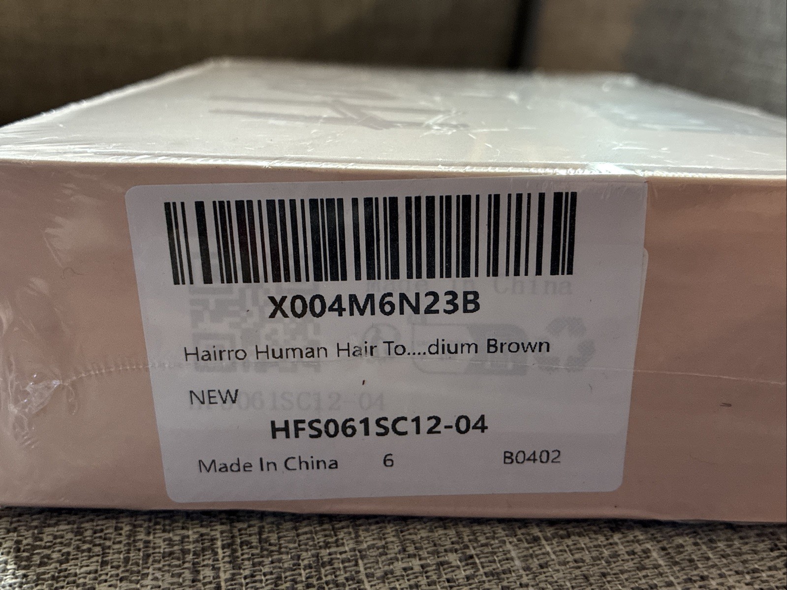 Hairro Human Hair Topper Wig 12″ Medium Brown #4 for Thinning Hair Add Volume CD