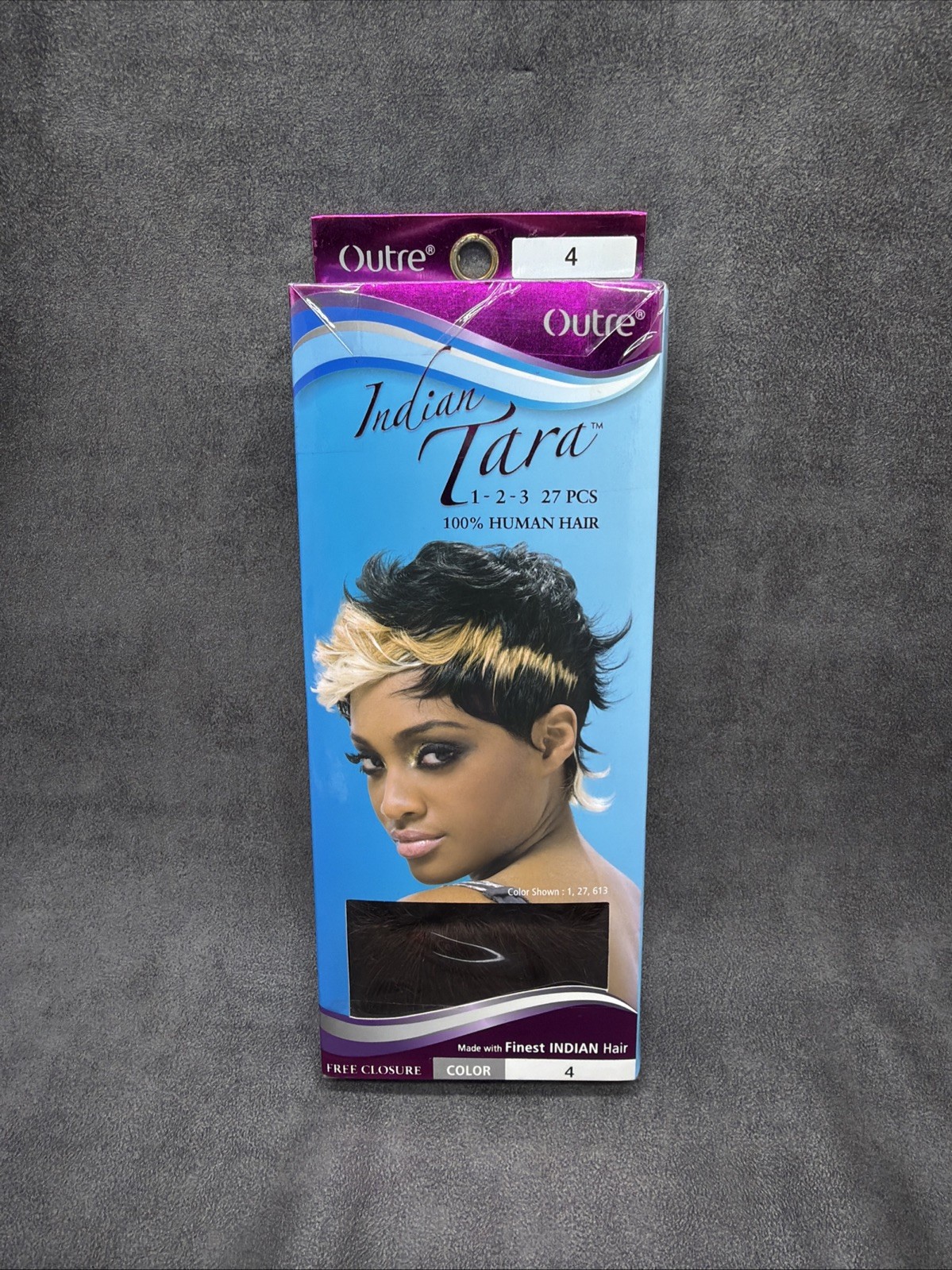 Outre Indian Tara 1-2-3 27pcs Human Hair COLOR 4