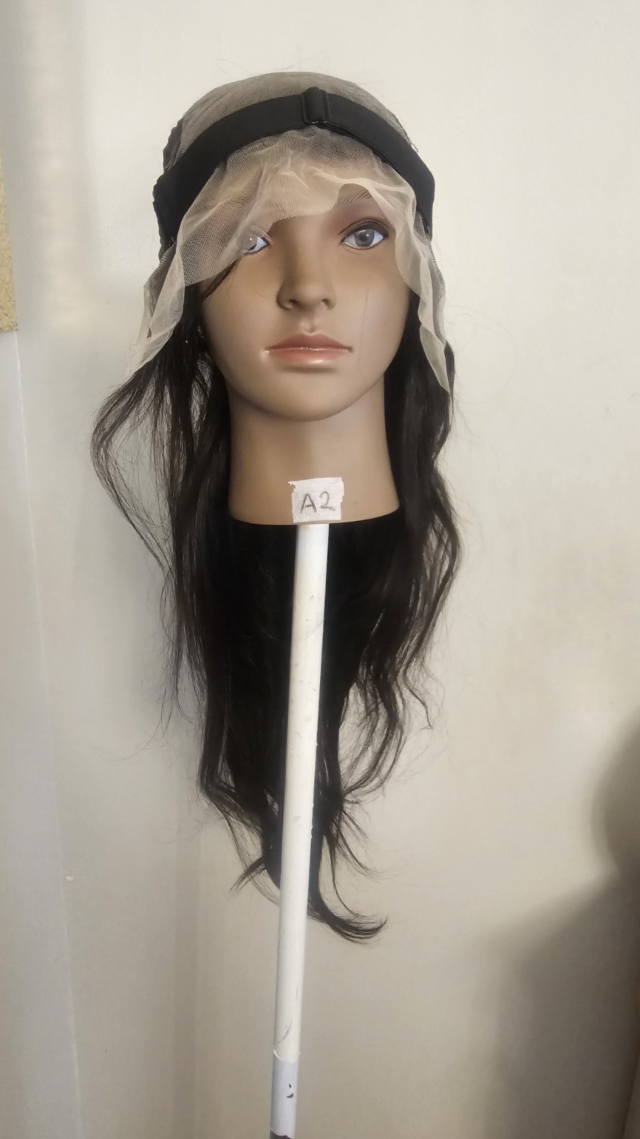 High Quality regular Top 24 to 26″ straight 100% Virgin Human Hair Lace Wig