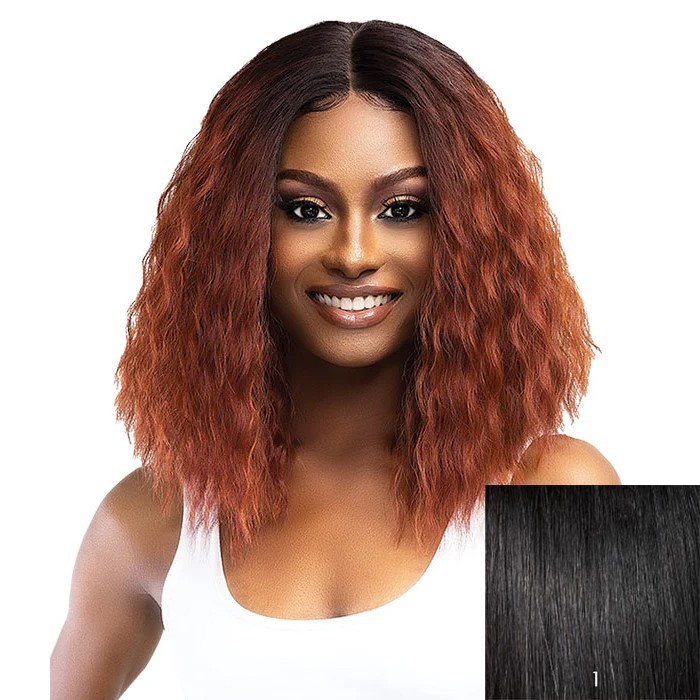 Janet Collection Essentials HD Swiss Lace Front Wig – DREW (1)