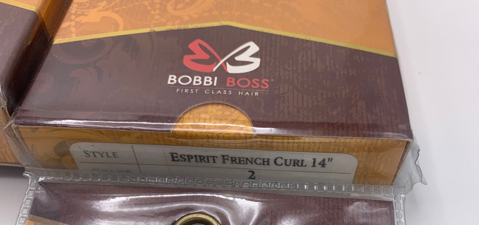Lot 5 Bobbi Boss ESPIRIT French Curl 100% Human Hair Extensions 14in 18in 12in
