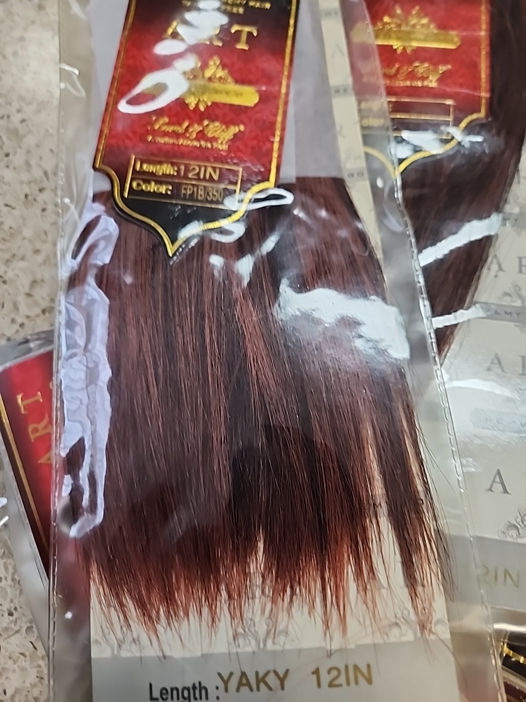 Wholsale lot 8 lord & Cliff 100% Human Hair Extension Remy Gold Yaky FP1B/350 12