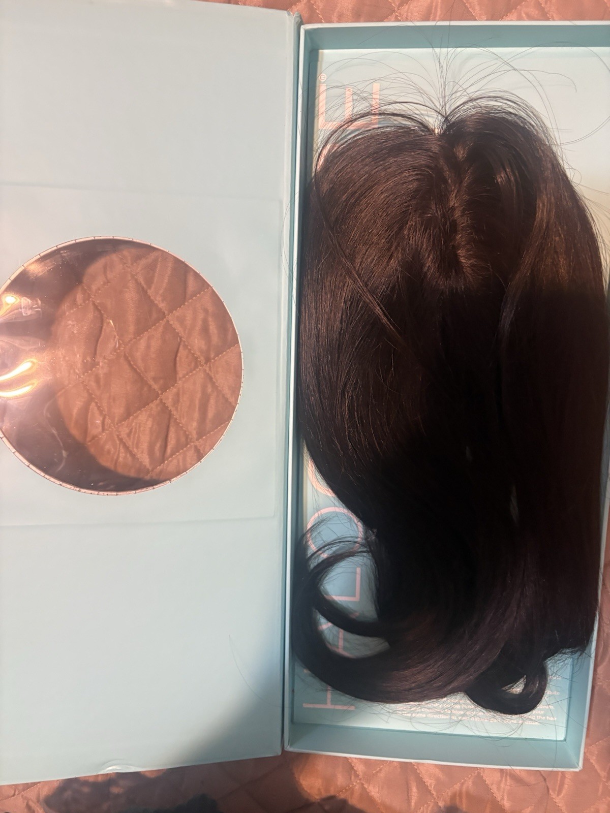 Halo Couture Topper Crown Clip-In Hairpiece #1B Color