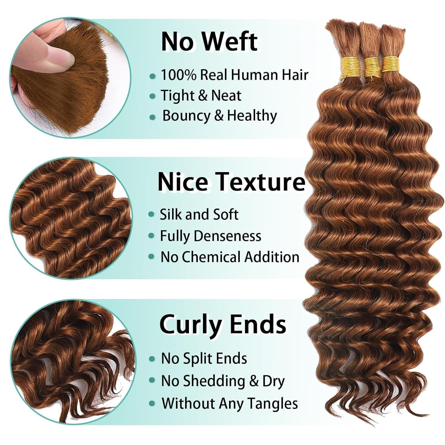 Boho Braiding Hair Pack – Auburn Ginger