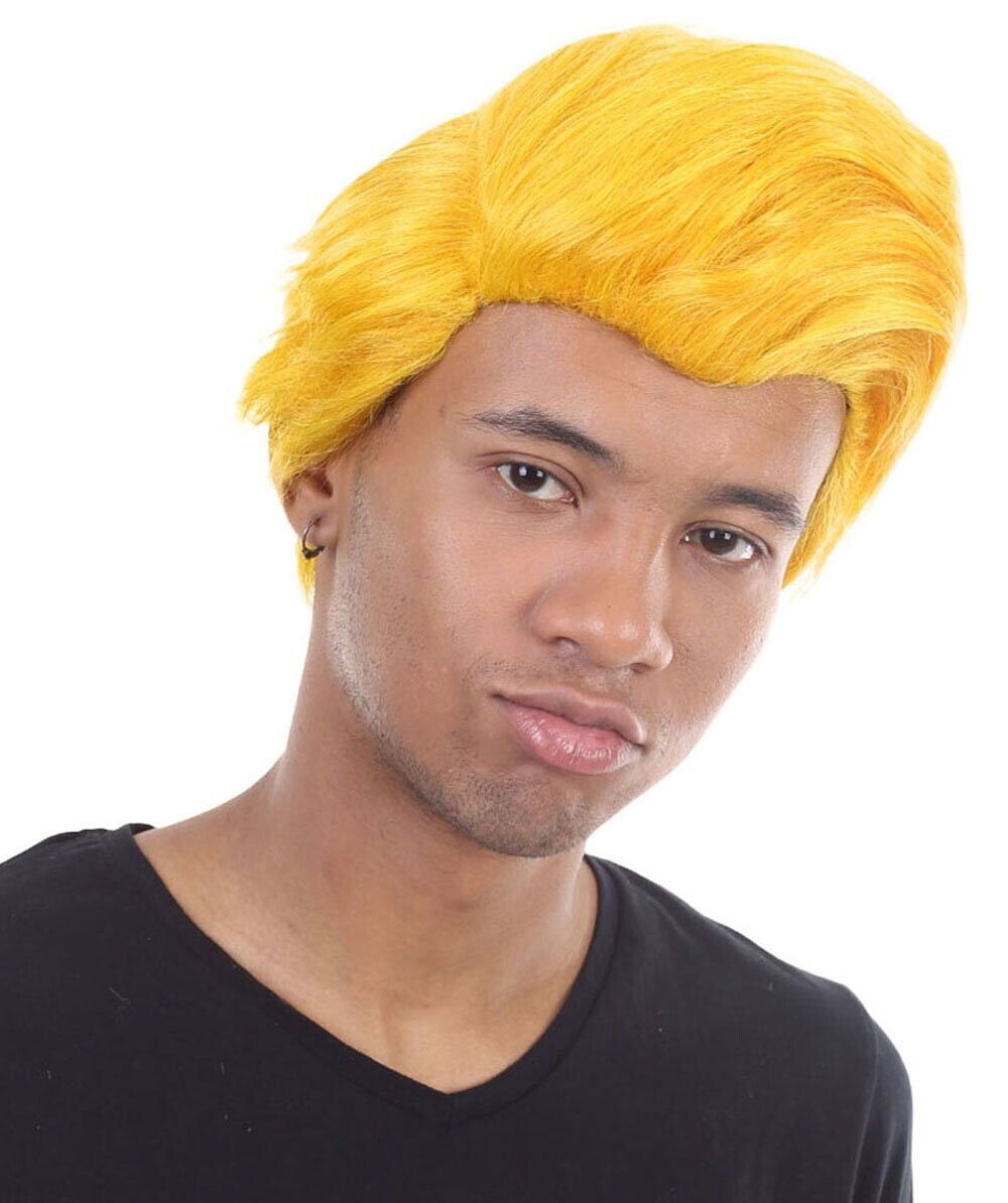 Men’s Dolls Movies character wig, Premium Breathable Capless Cap, HM-1242A