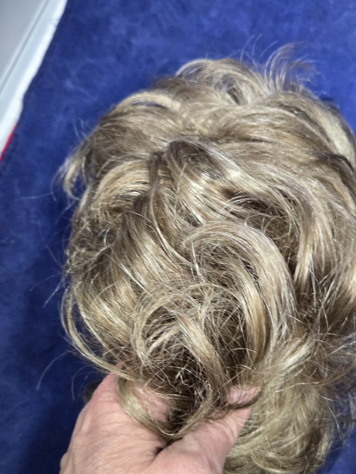 The Wig Company Tiffany Wig 18/22 Ash Blonde Frost Short Curly Voluminous TWC