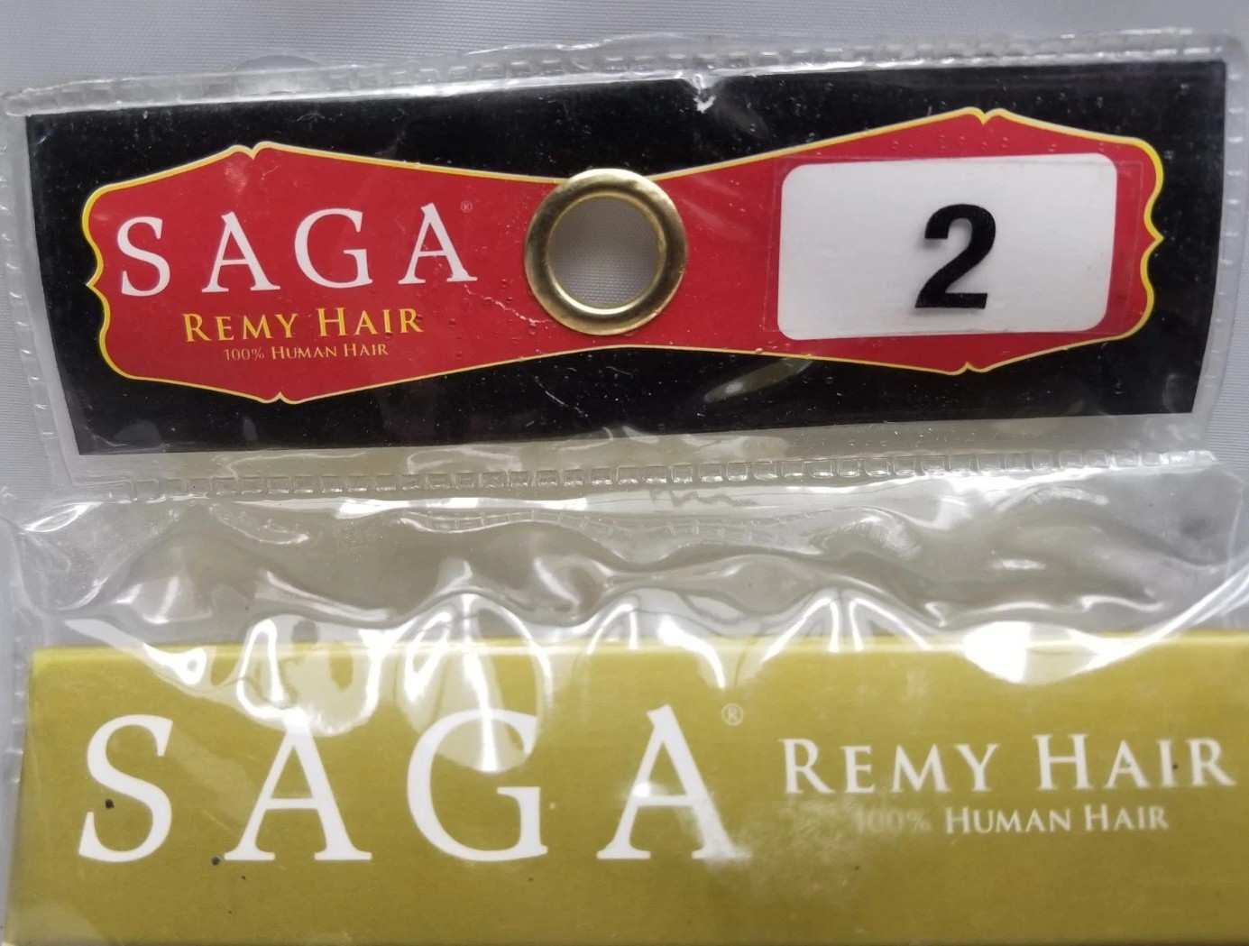 Saga Indian Remy Hair Loose Deep 4 Pcs Wet/Dry Two 10in A 12in And A 14in New