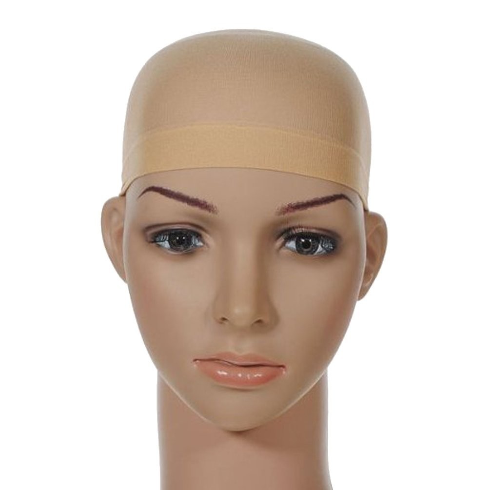Elegant 2-Pack Beige Wig Caps – Lightweight & Breathable for Everyday Use
