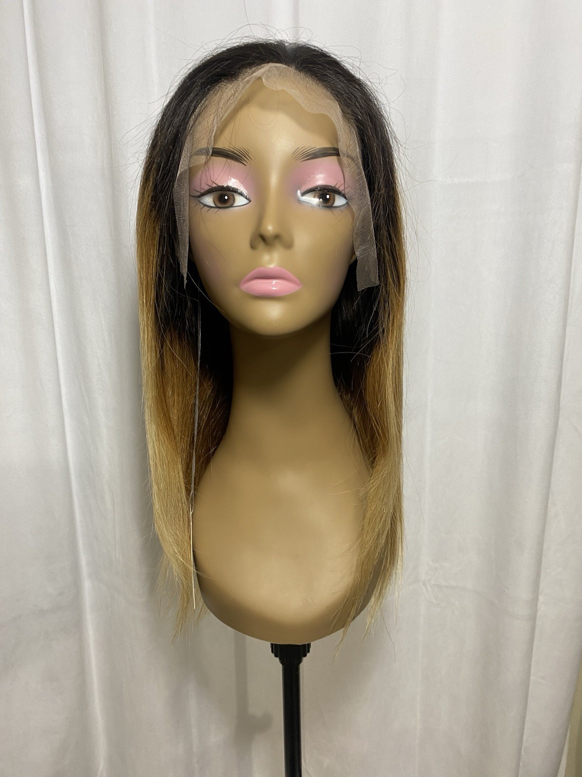 20 Inch Ombre Wig 13×6 HD Lace Front Human Hair 430/27 Honey Blonde Glue-less