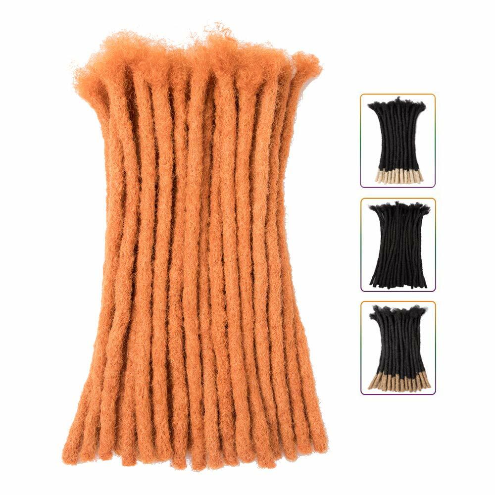 Dreadlock Extensions Human Hair Handmade Crochet Locs Extensions Hip-hop Reggae