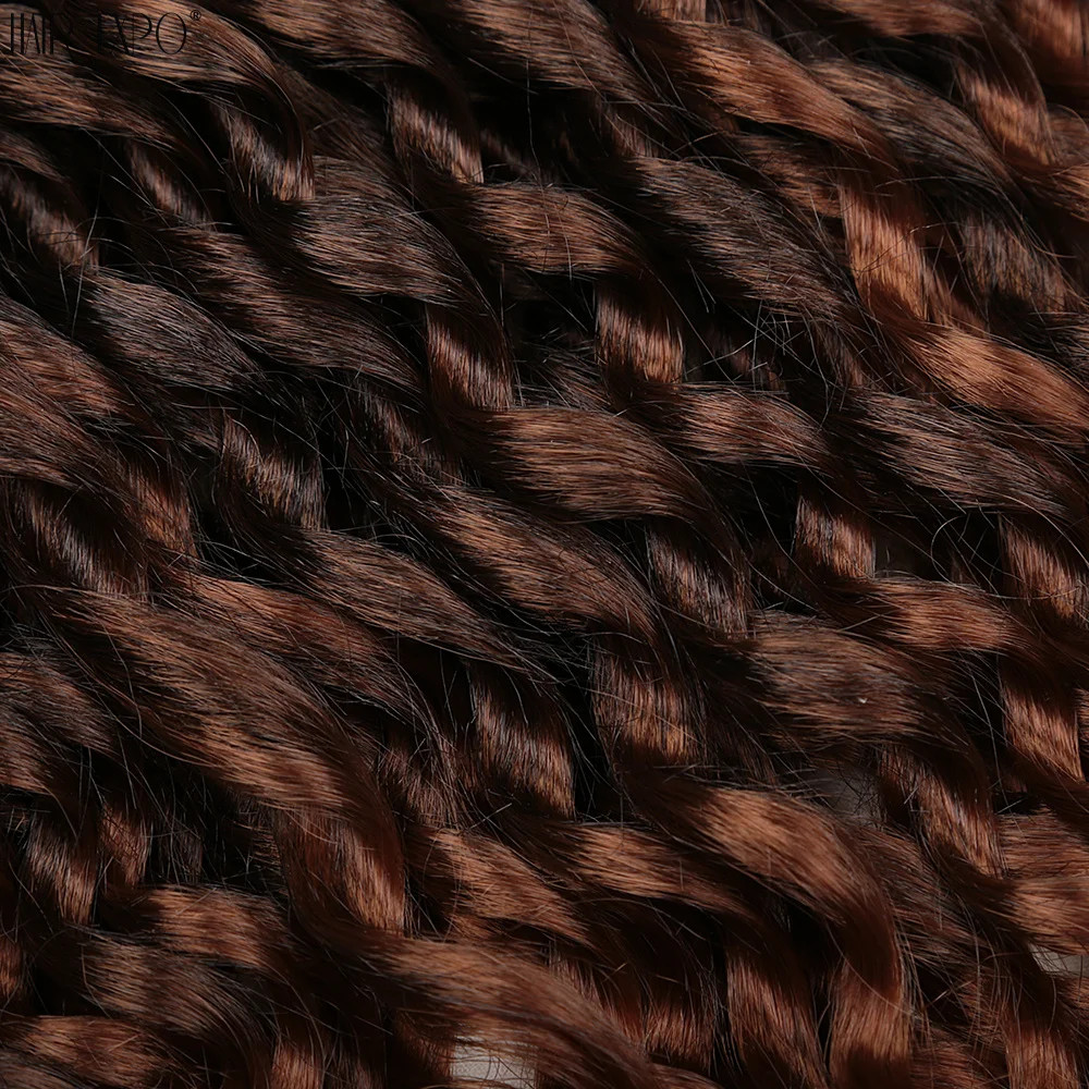 16Inch Freetress Ombre Synthetic Loose Deep Wave Twist Crochet Hair Extensions