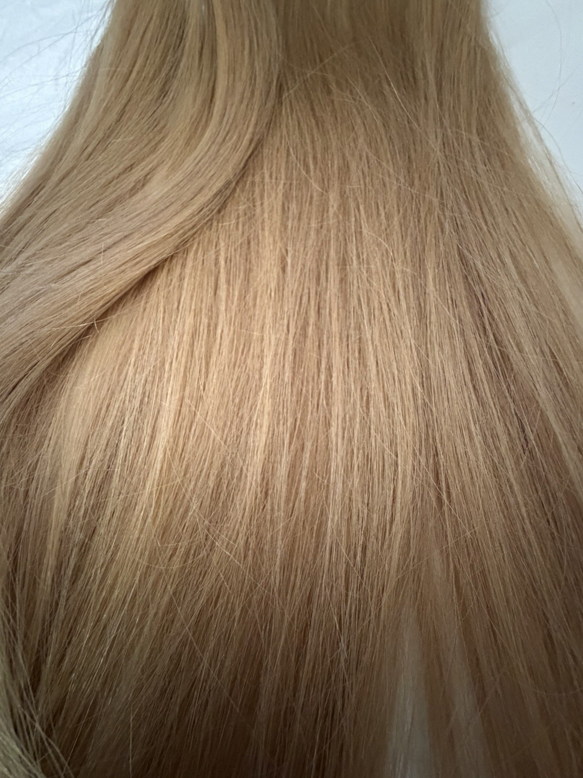 Bellami Pro Volume Weft 16” Sew-In Hair Golden Amber Blonde 18/6