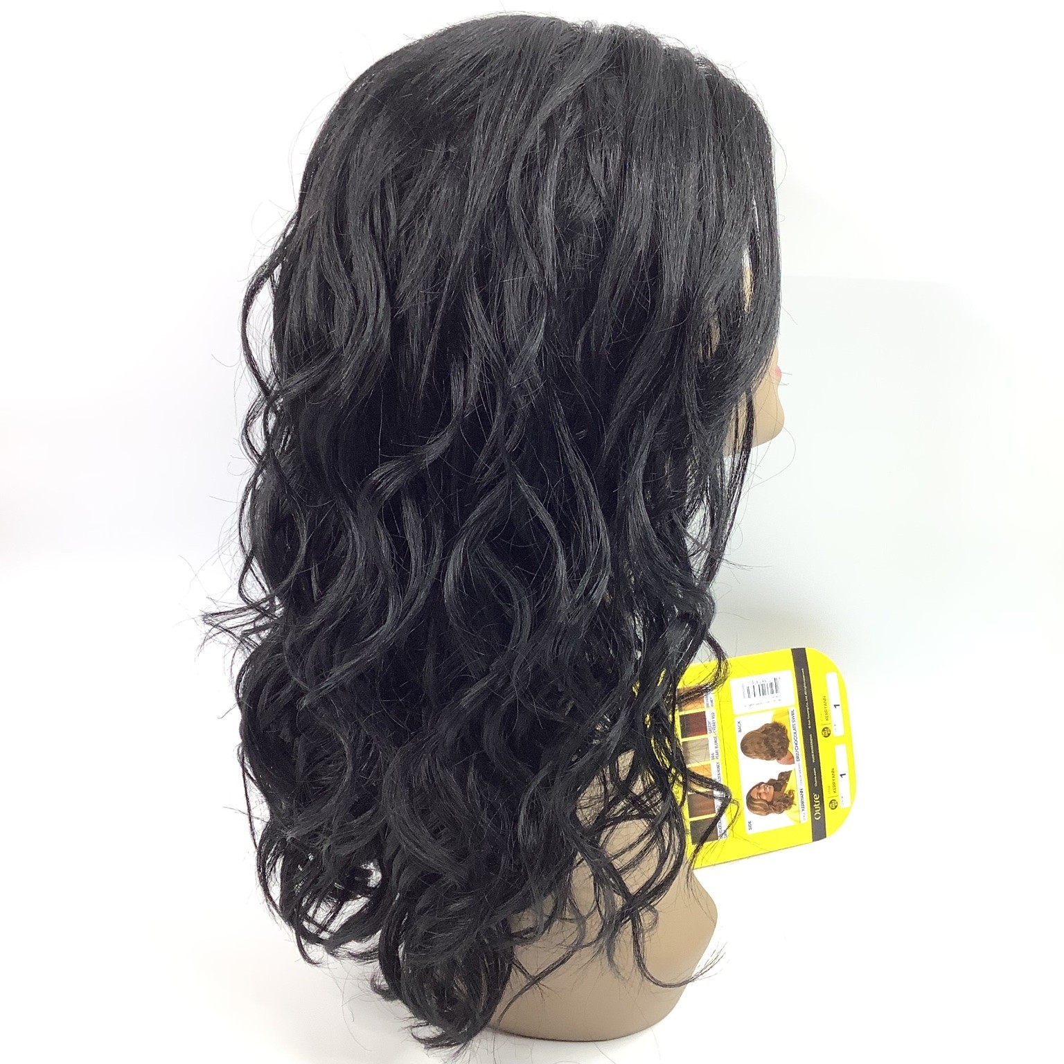 Outre THE DAILY WIG KERRYANN 18″ Lace Part Wig Synthetic Fiber Color 1 Black