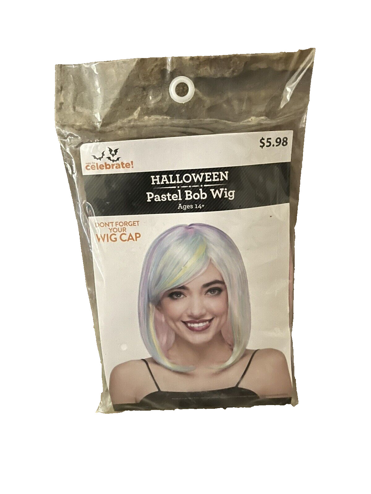 New Costume Pastel Bob Wig