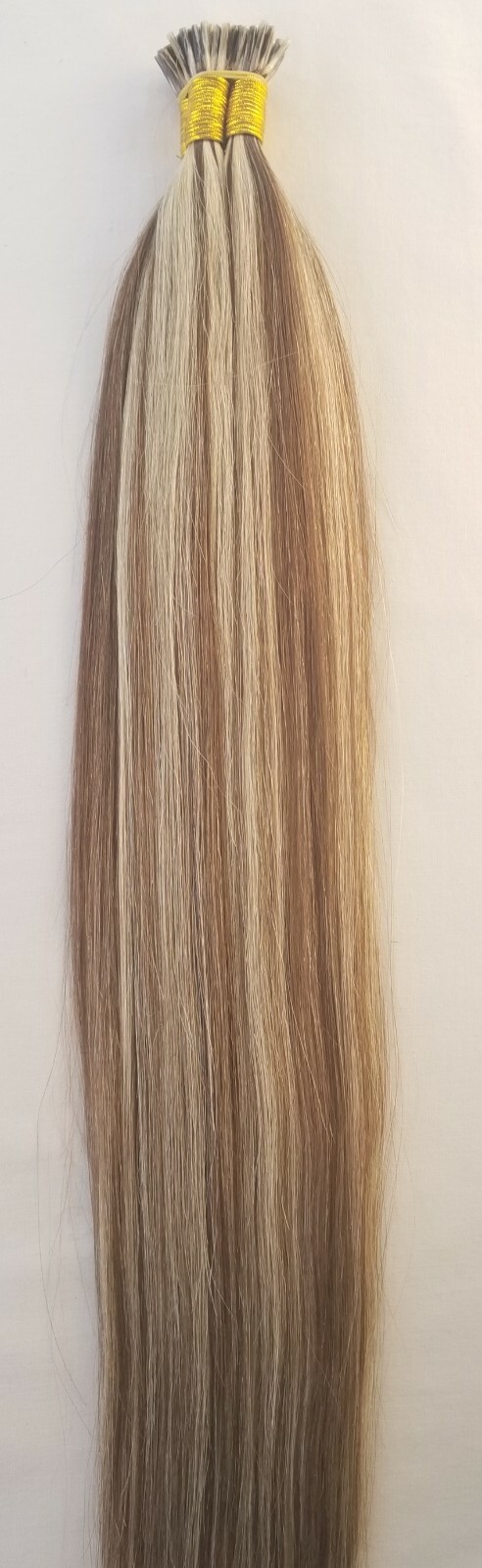 18″,22″ 100grs,125s,I Tip (Stick Tip) Fusion Remy Human Hair Extensions #4/613
