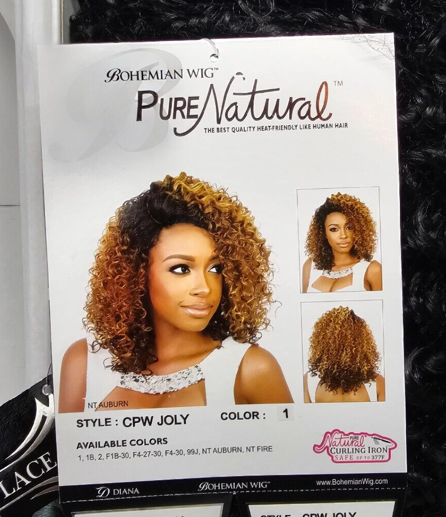 Bohemian Wig Pure Natural Lace C-Part CPW- Joly