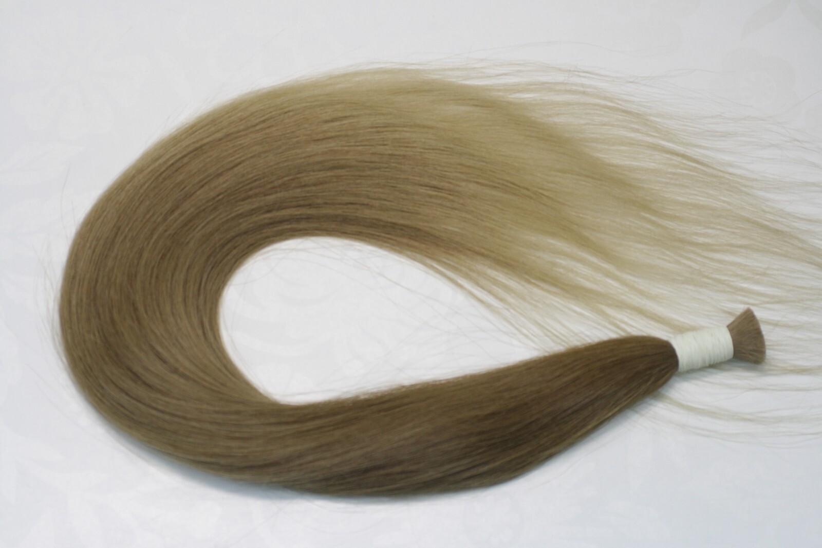 LUX Natural Ukrainian Slavic Hair Extension OMBRE BROWN 80cm/31,5″ 101gr/3,59oz