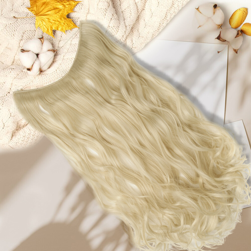 Thick Wire In Hair Extension Elastic Band Secret Miracle Ring 100% Real AS Human