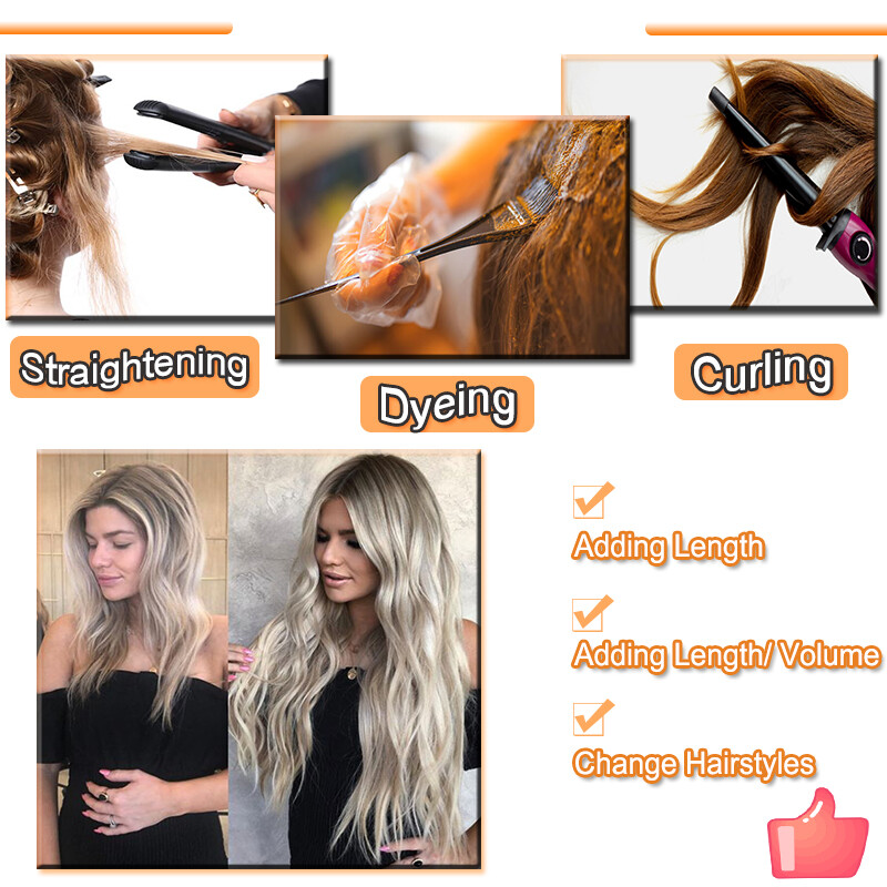 Pre-Bonded Nail U Tip Russian Remy Human Hair Extensions 150g Thick Full Head