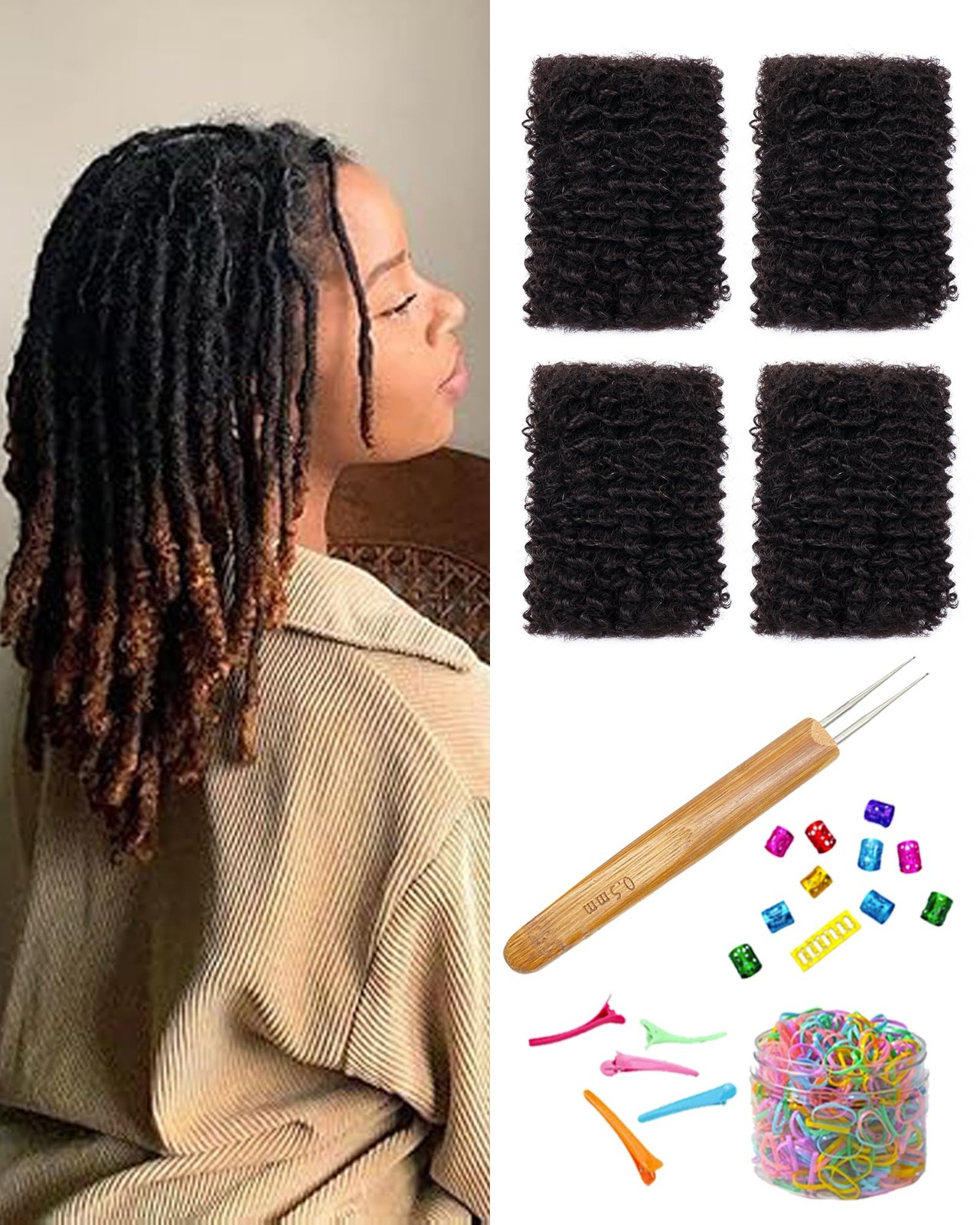 Miss Sula Afro Kinkys Bulk Human Hair Curly Braiding Hairhair Extensions 100