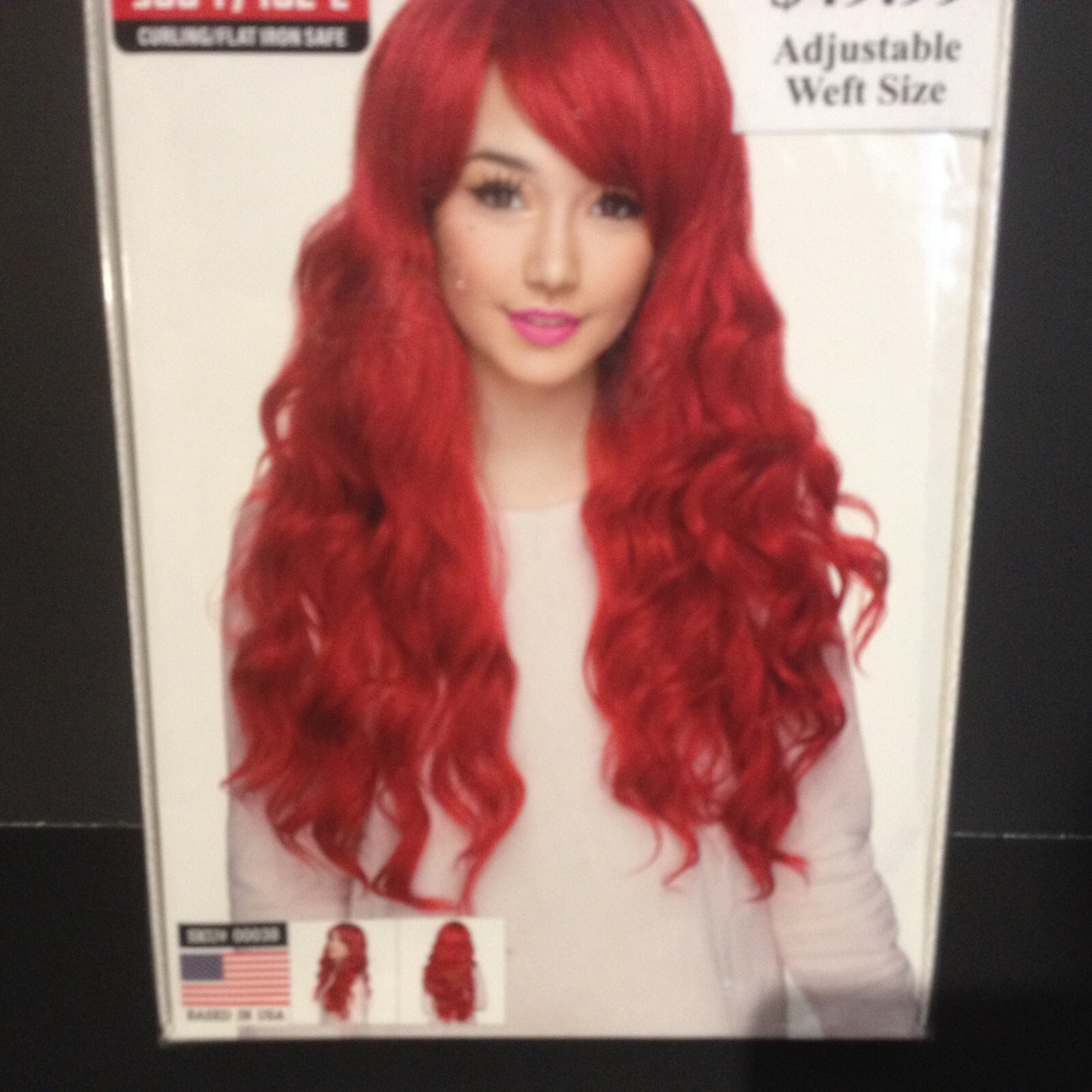 Rockstar Wig Cosplay Red Long Wavy Little Mermaid NEW Heat Style Safe ARIEL