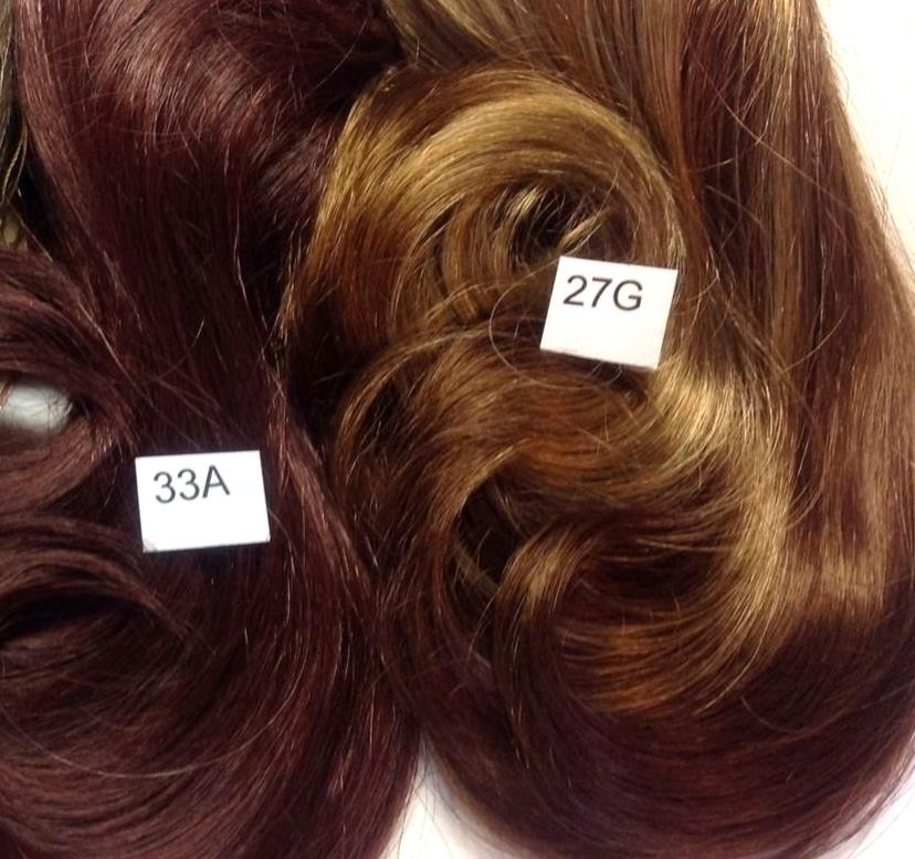 DM10 DIAMOND Clip-on REVERSIBLE Thick PONYTAIL hair piece BLACK BROWN BLONDE RED
