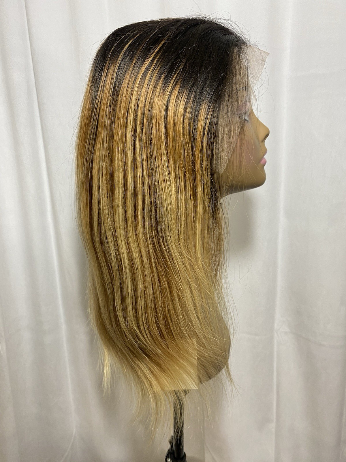 20 Inch Ombre Wig 13×6 HD Lace Front Human Hair 430/27 Honey Blonde Glue-less