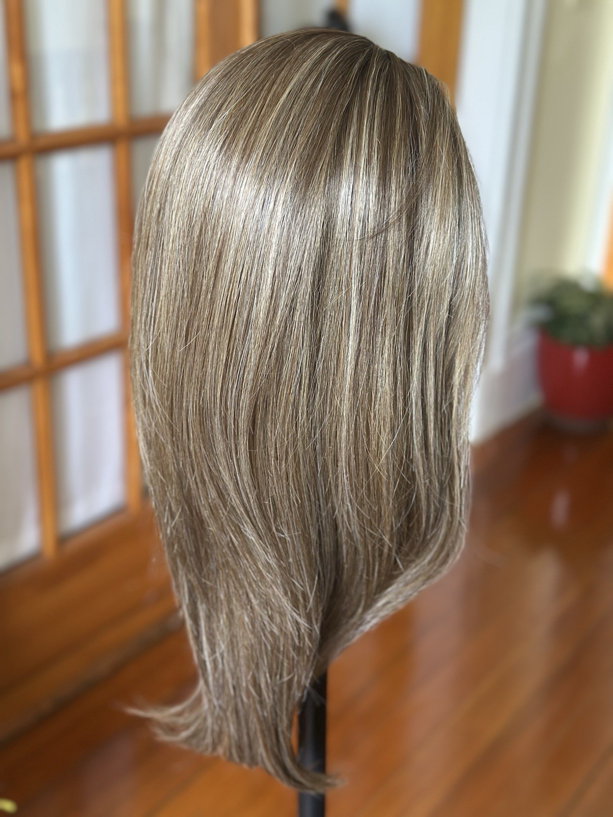 Jbextensions KEL PRO Hazelnut Blonde Highlight Shade 13×6 Snowflake 22 inches