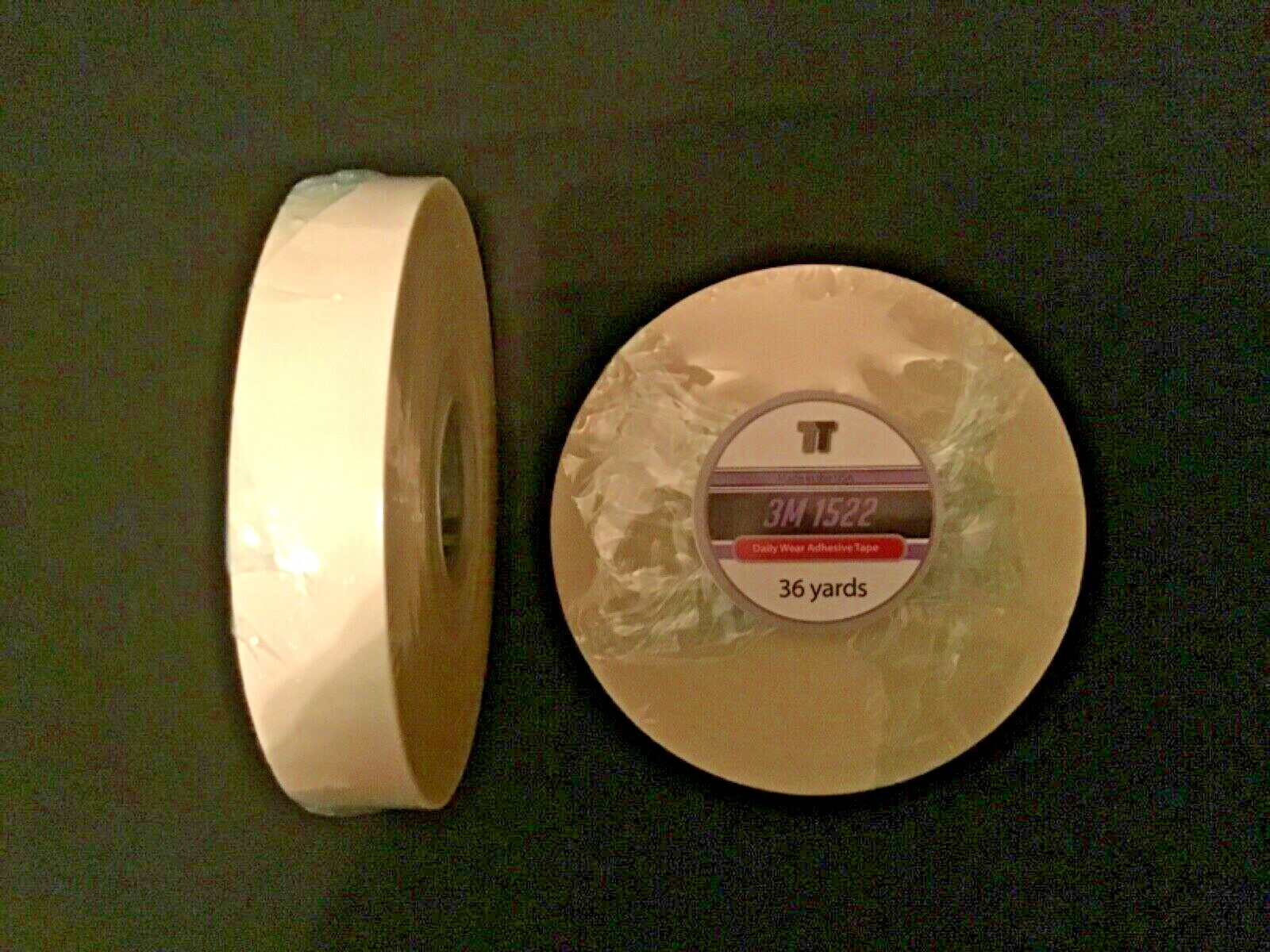True Tape 3M Clear 3/4″x 36 yards #1522 Daily Wear Tape for Hair Piece & Wigs.