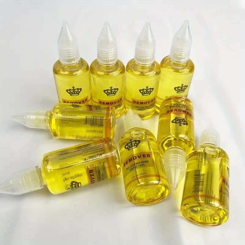Gentle Hair Extension Remover – Non-Irritating Adhesive Solution in 1oz Bottle