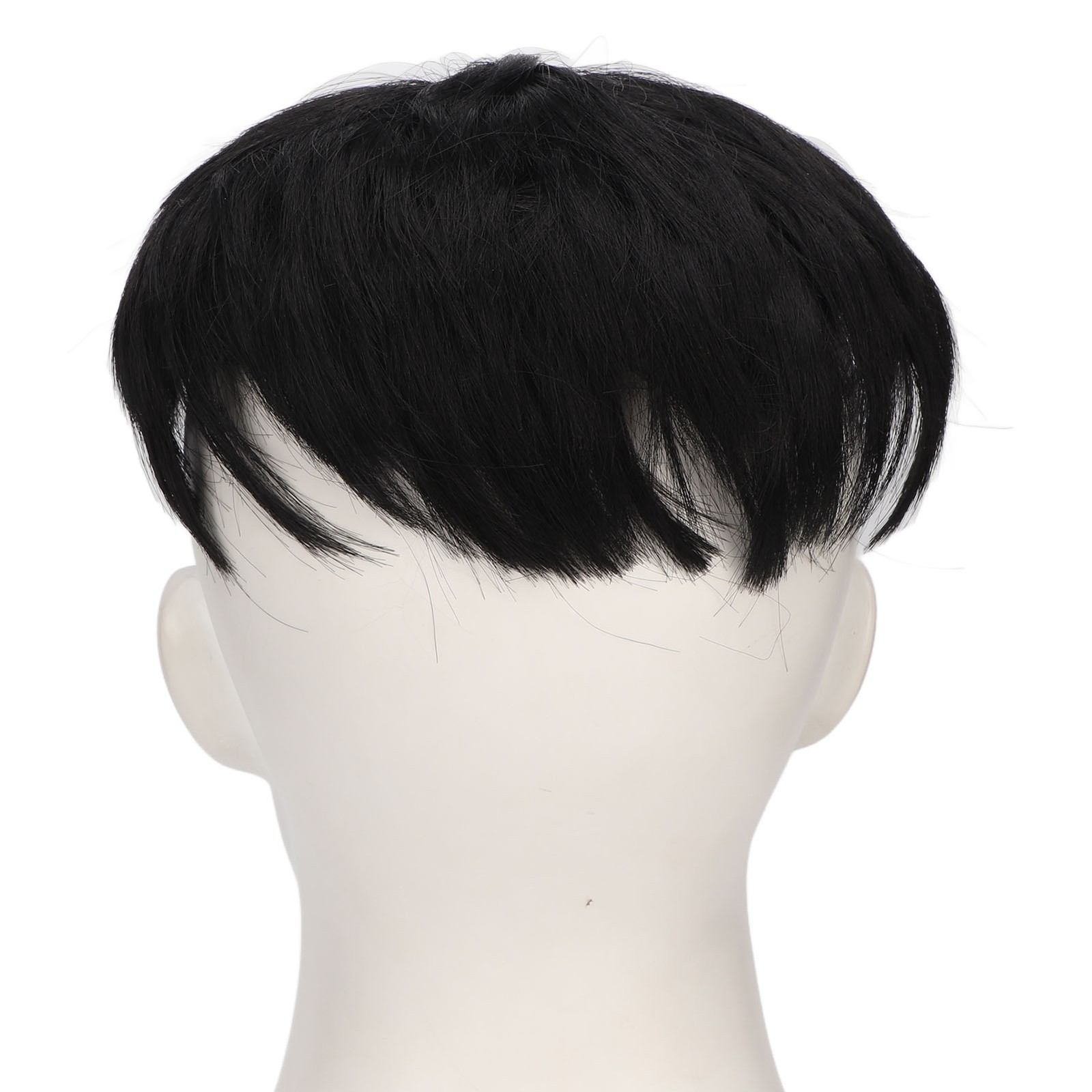 ­Men Short Toupee Fashionable Handsome Comfortable Breathable Men Hair Topper