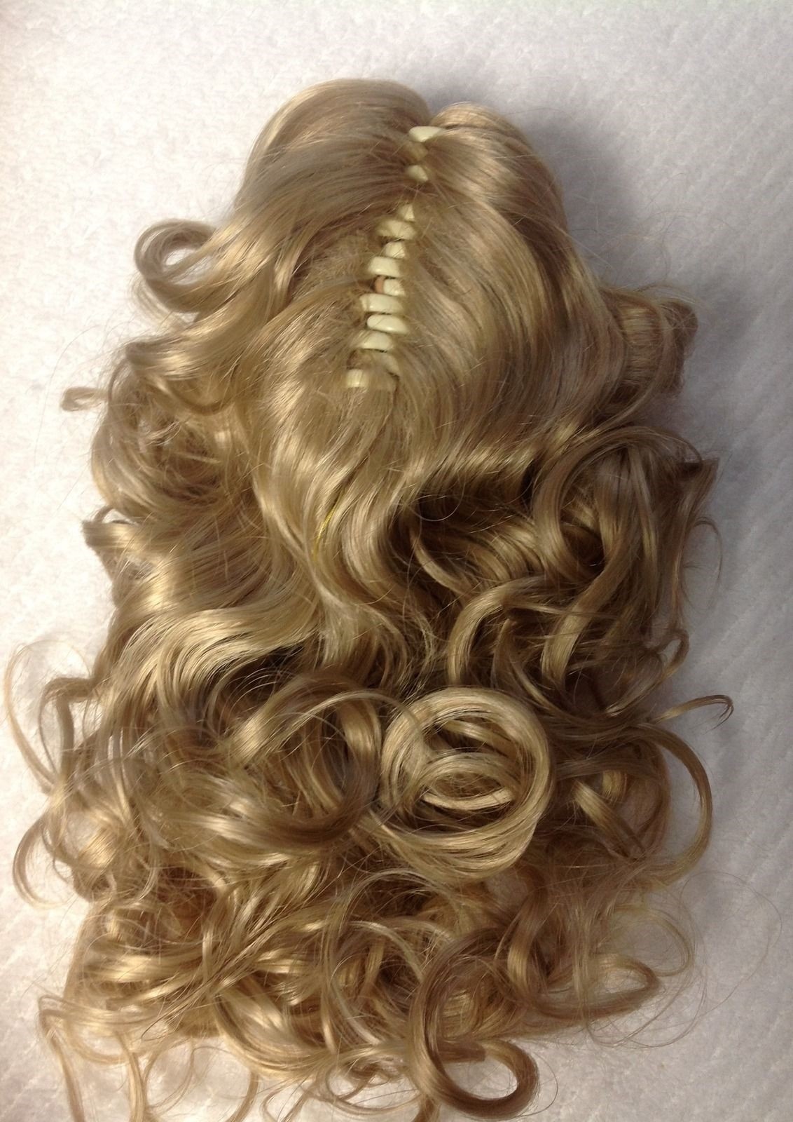 JAMIE NATURAL COLLECTION hairpiece BLACK BROWN BLONDE RED FROST Clip ponytail