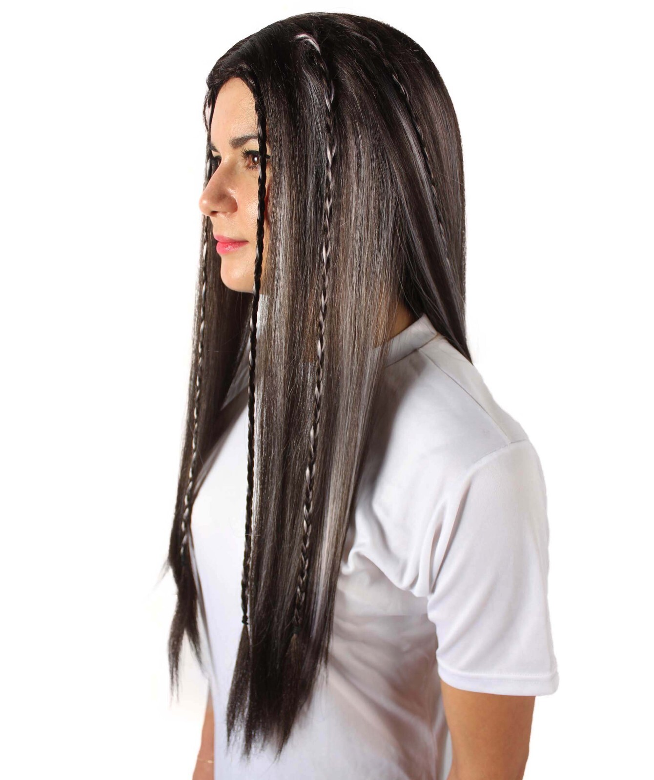 Adult Women Teenage Social Media Sensation Dancer Black and Blonde Braid HW-7038