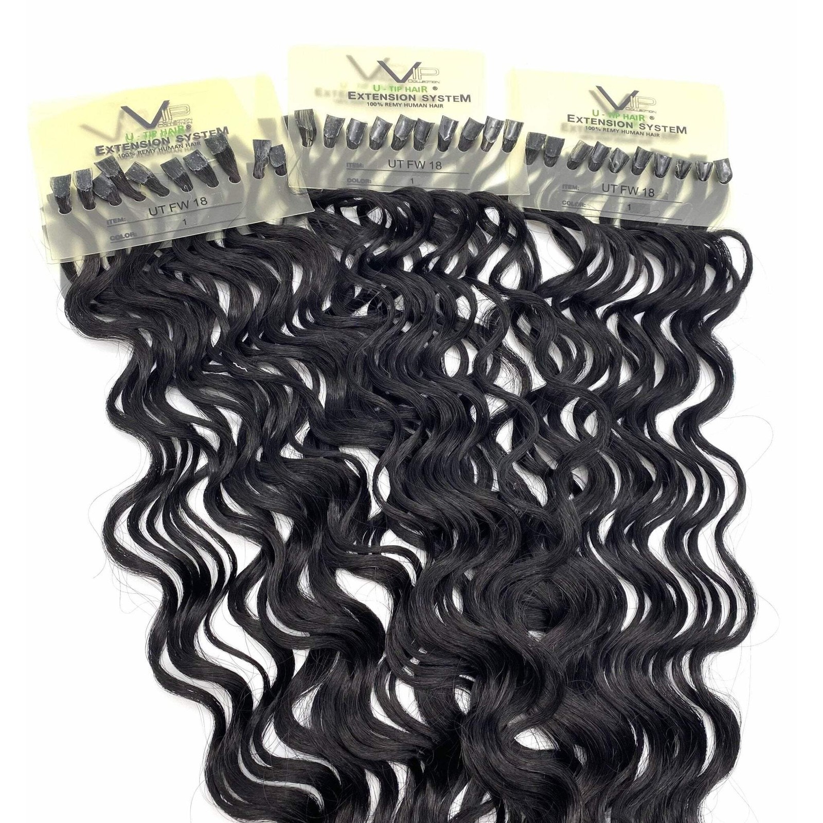 VIP U-Tip System / Curly 18″