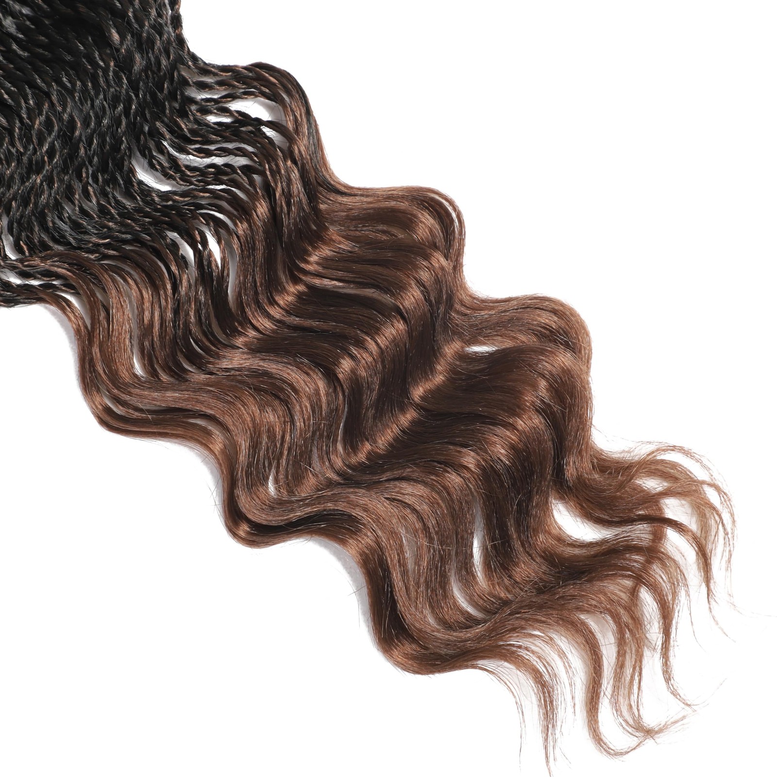 Falemei Wavy Senegalese Twist Crochet Braids 6Packs/Lot 35Strands/Pack