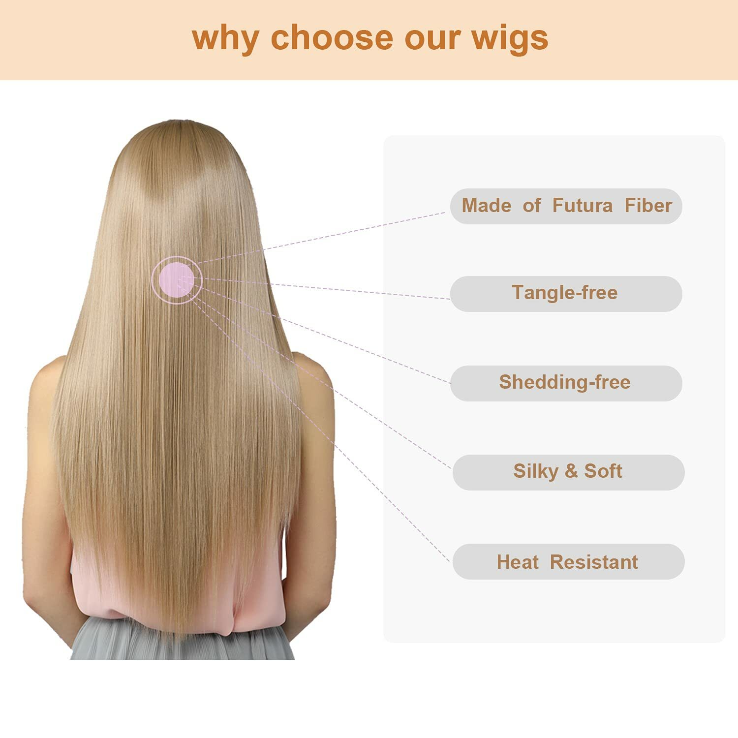 Kanekalon Synthetic Hair Real Natural For Women – Soft & Smooth, Tangle-Free Str
