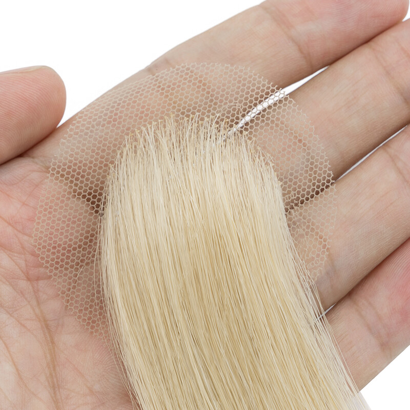 100% Human Hair Patch, Full Thin Skin Base Cover-up One Pieces for Hair Loss