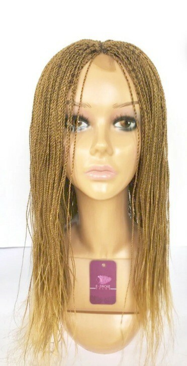 micro million braided Senegalese Twist lace Closure.color27 16inches