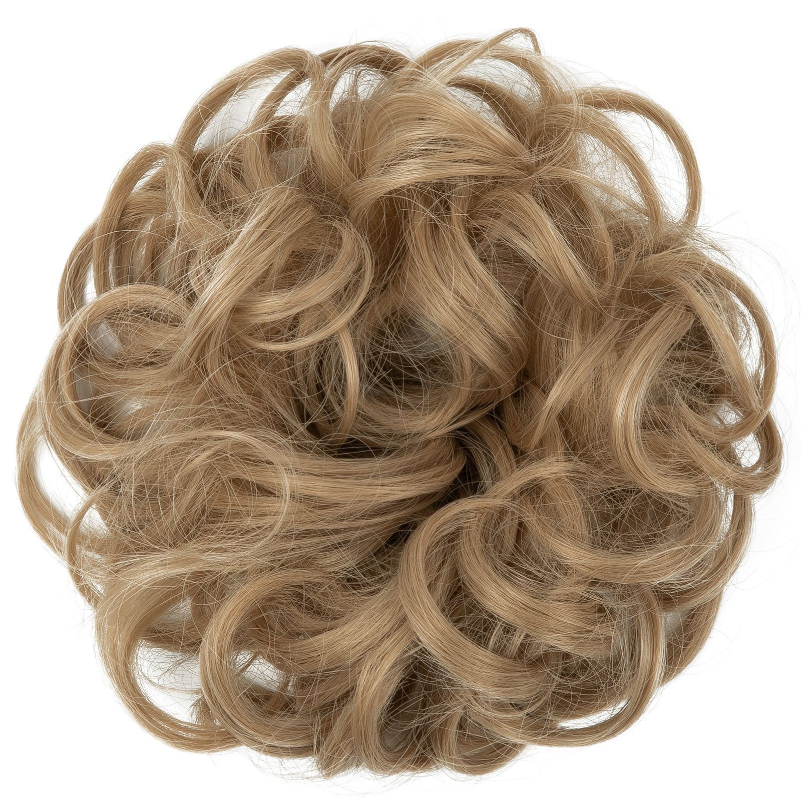 3Pack Temperature Silk Wig Hair Circle Round Head Elastic Fluffy Naturally Curly