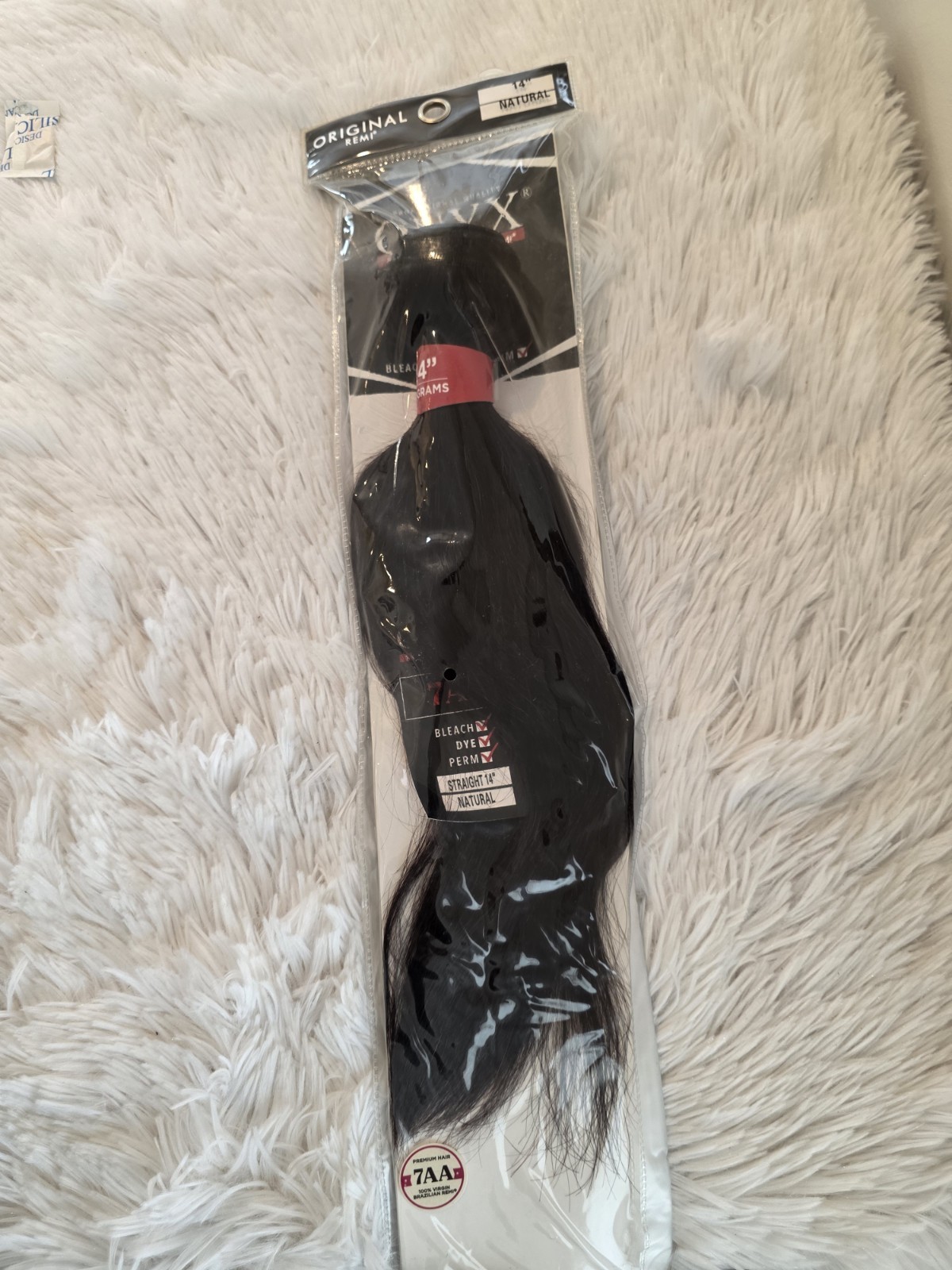 ONYX Virgin Brazilian Remi Straight 14” 95 Grams 1-Bundle Human Hair Extension