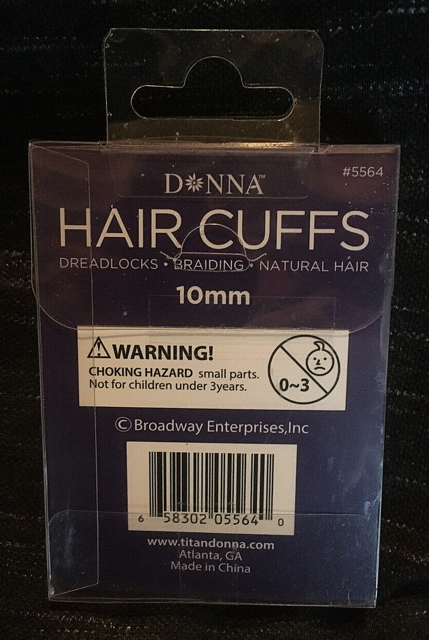 Hair Cuffs by Titan Donna 10mm